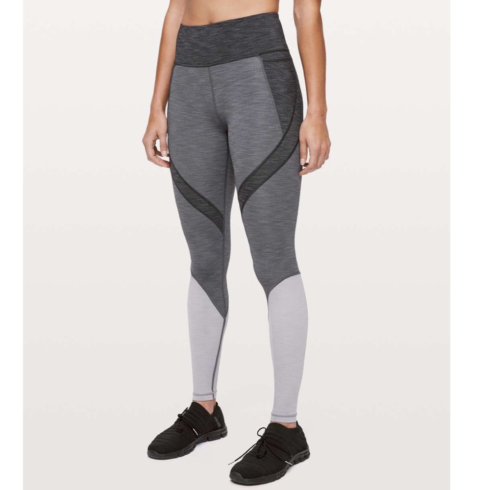 Lululemon Early Extension High-Rise Tight 28" Legging Heathered Black